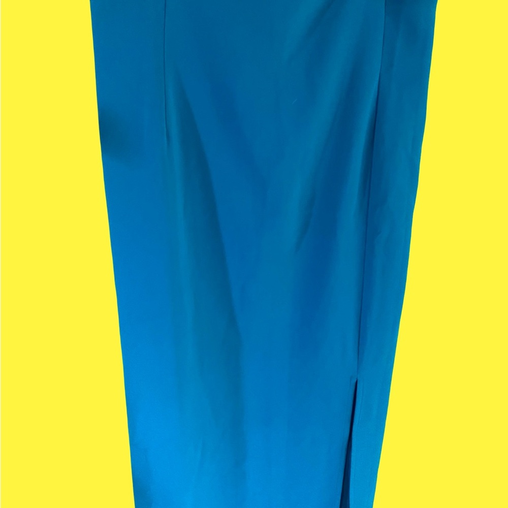 Elegant Aqua Teal Blue Women's Skirt (check last pic for close to color)
